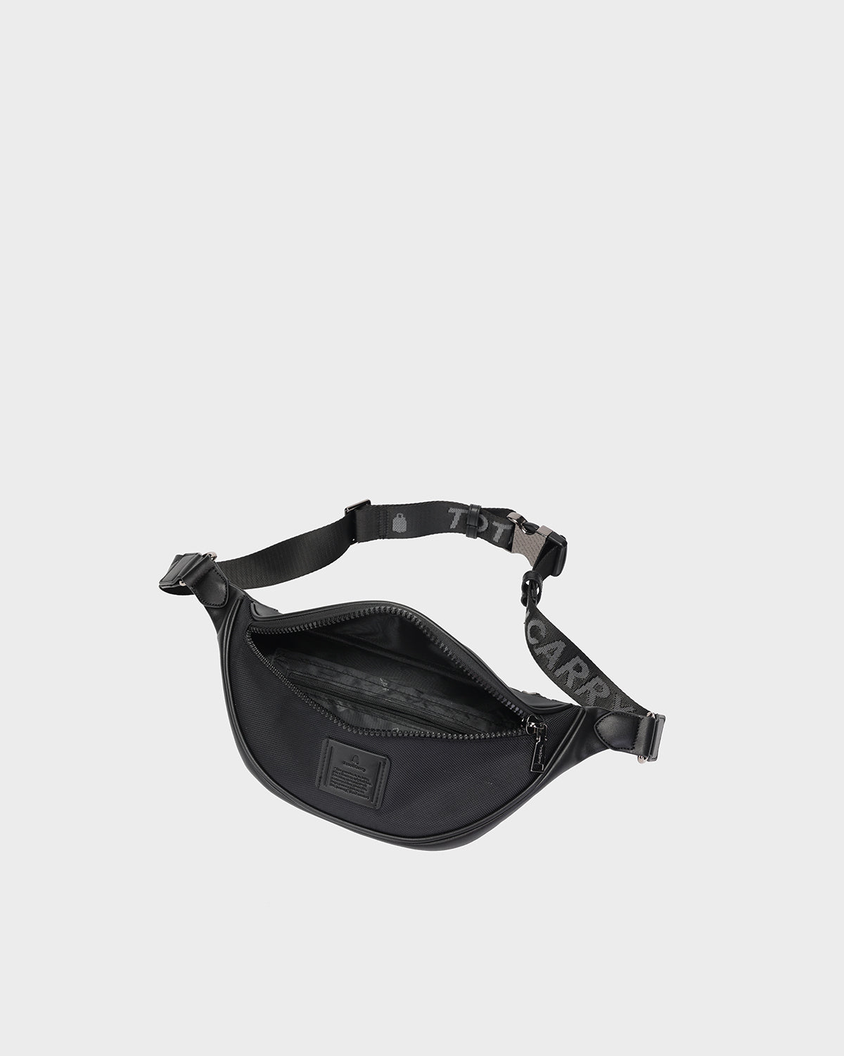Eclipse Nylon Fanny Pack in Black