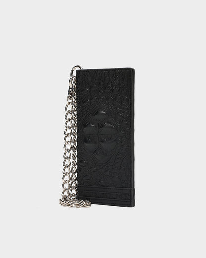 Apollo 2 Chain Wallet in Black