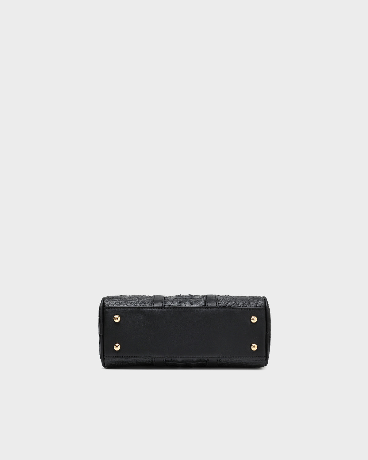 Apollo 2 Reptile Crossbody Bag in Black