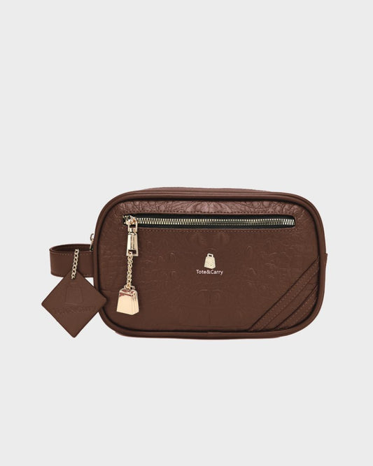 Apollo 2 Toiletry Bag in Chocolate