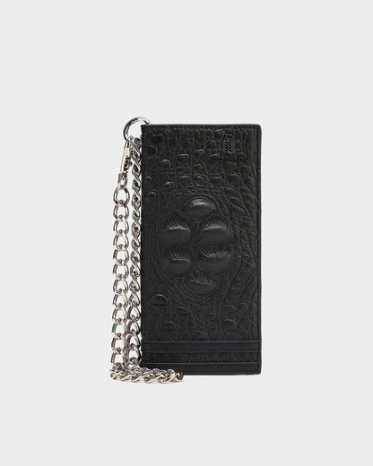 Apollo 2 Chain Wallet in Black