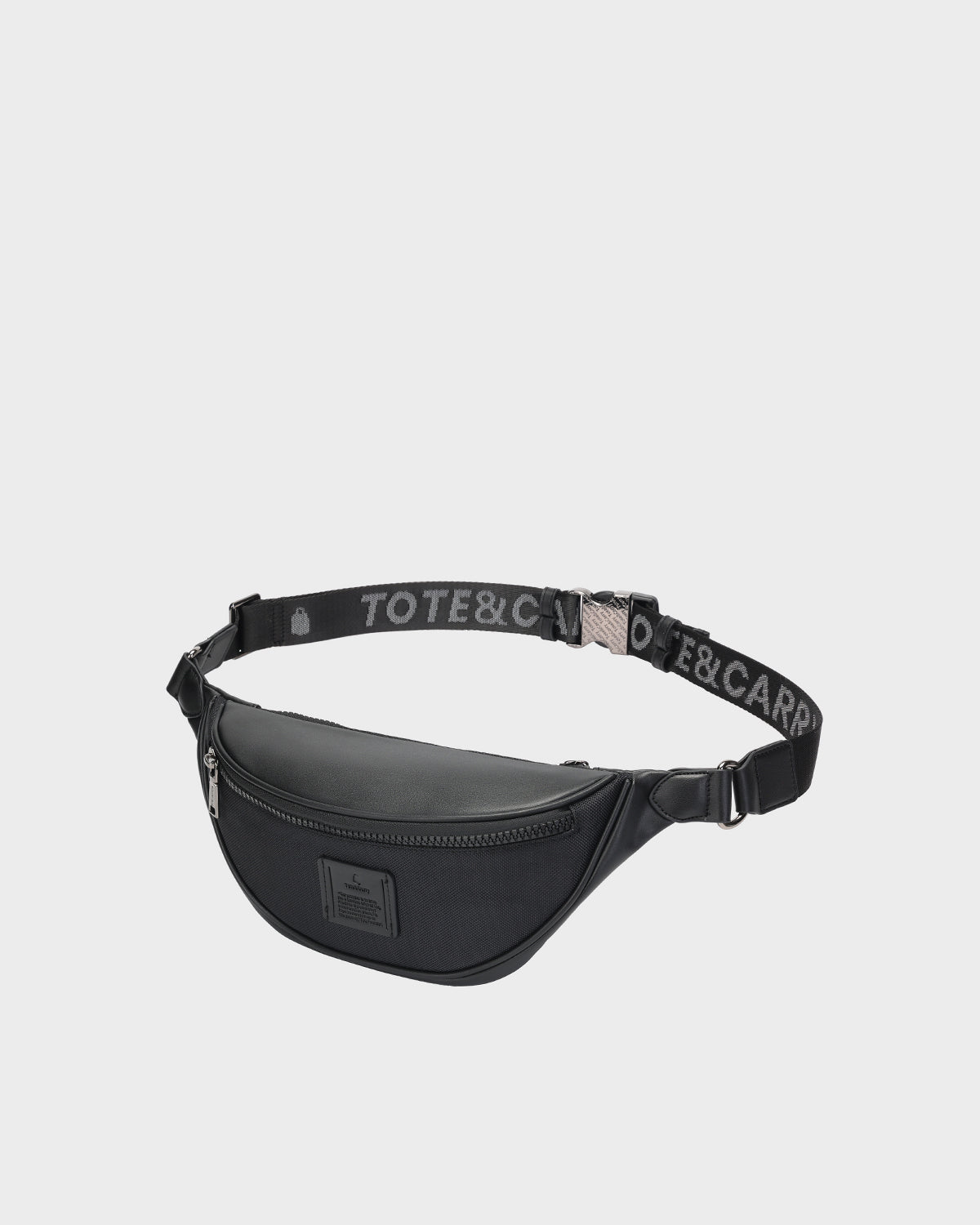 Eclipse Nylon Fanny Pack in Black
