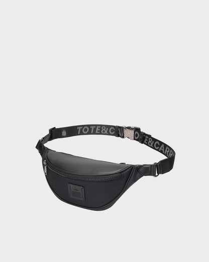 Eclipse Nylon Fanny Pack in Black
