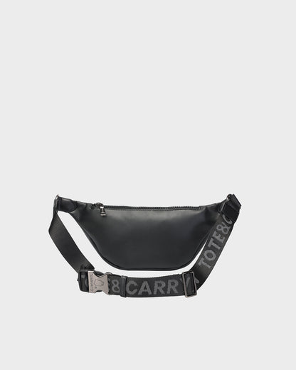 Eclipse Nylon Fanny Pack in Black