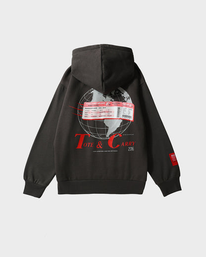 First Class Hoodie & Sweats Set in Grey