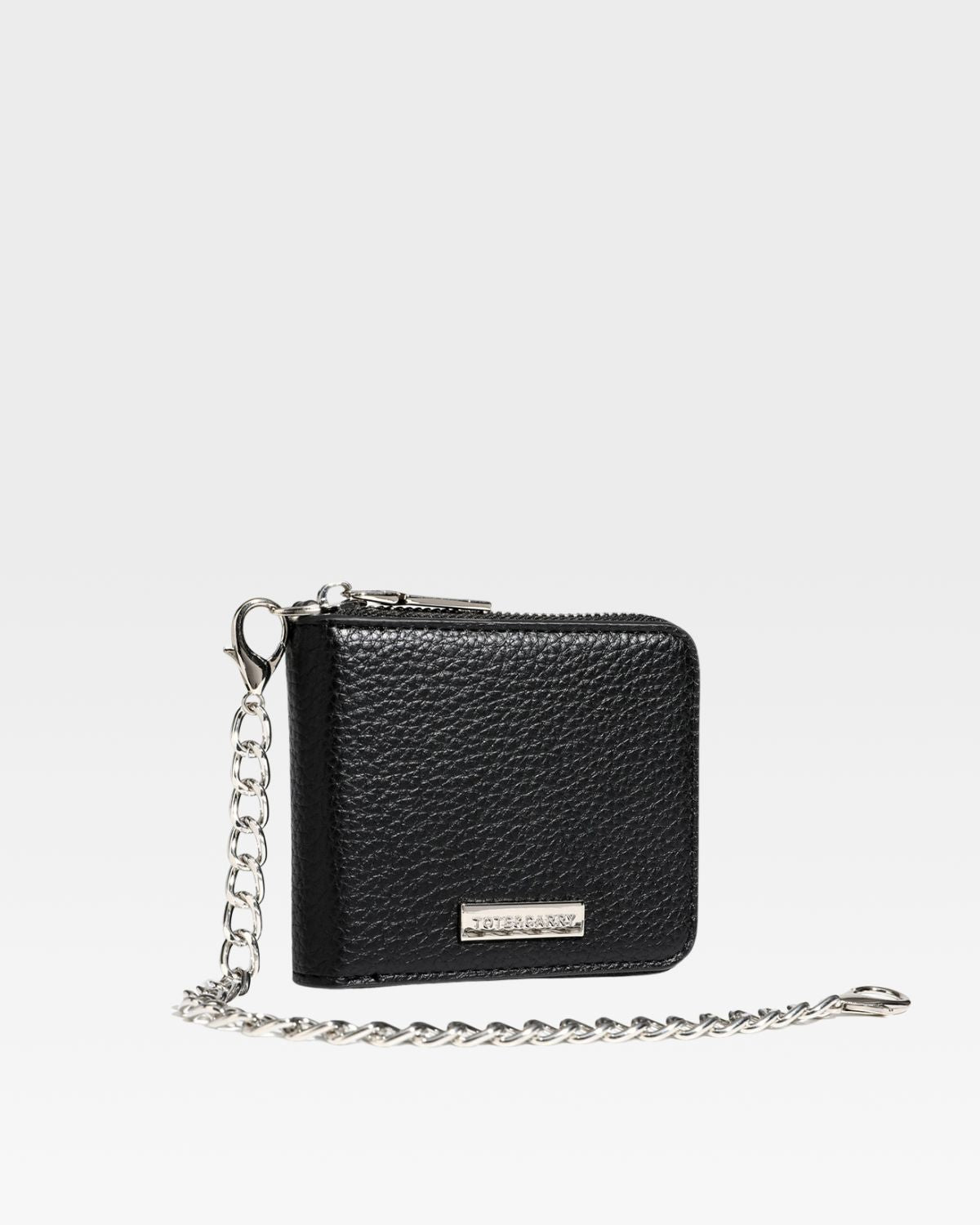 Mini Chain Wallet in Black