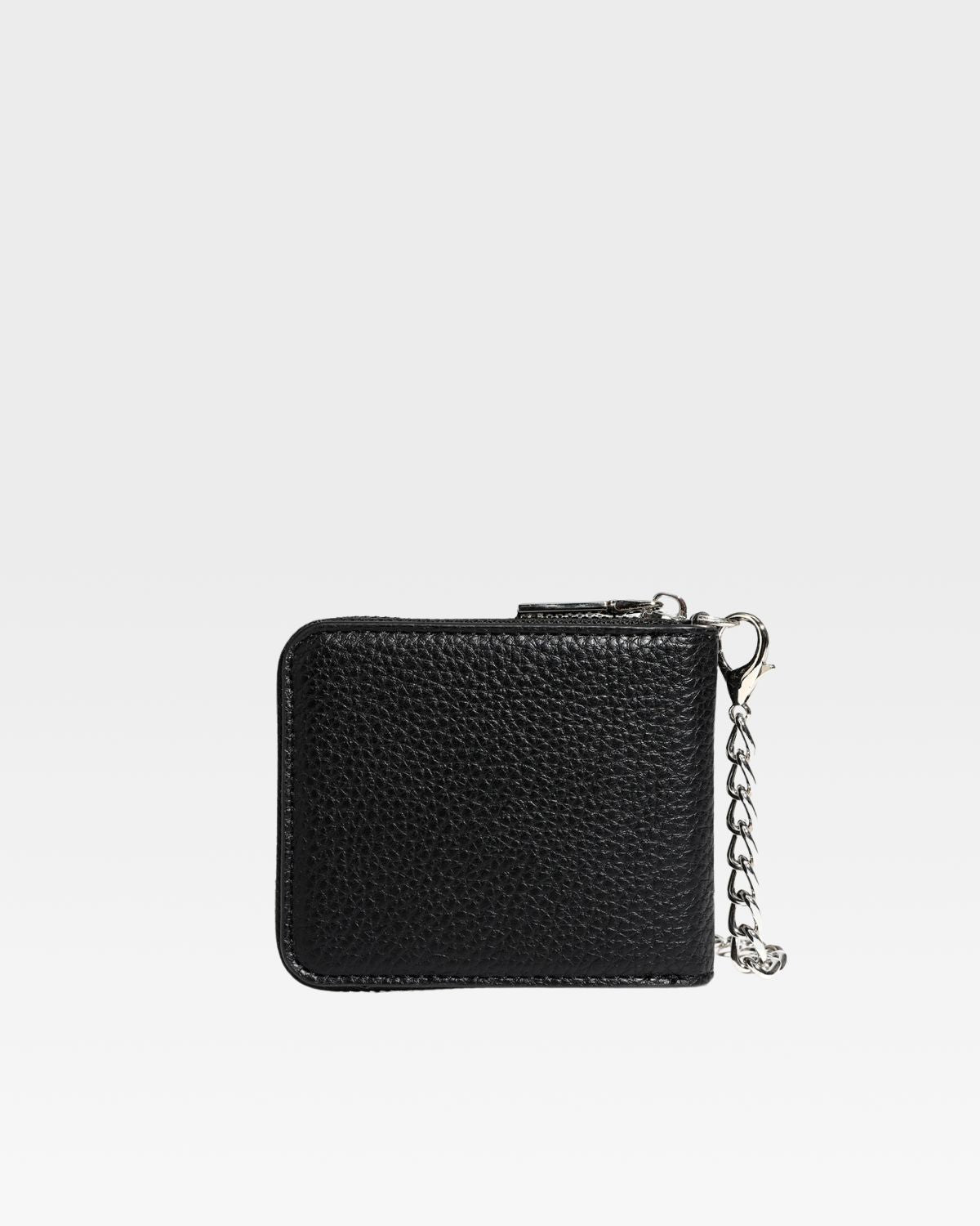Mini Chain Wallet in Black