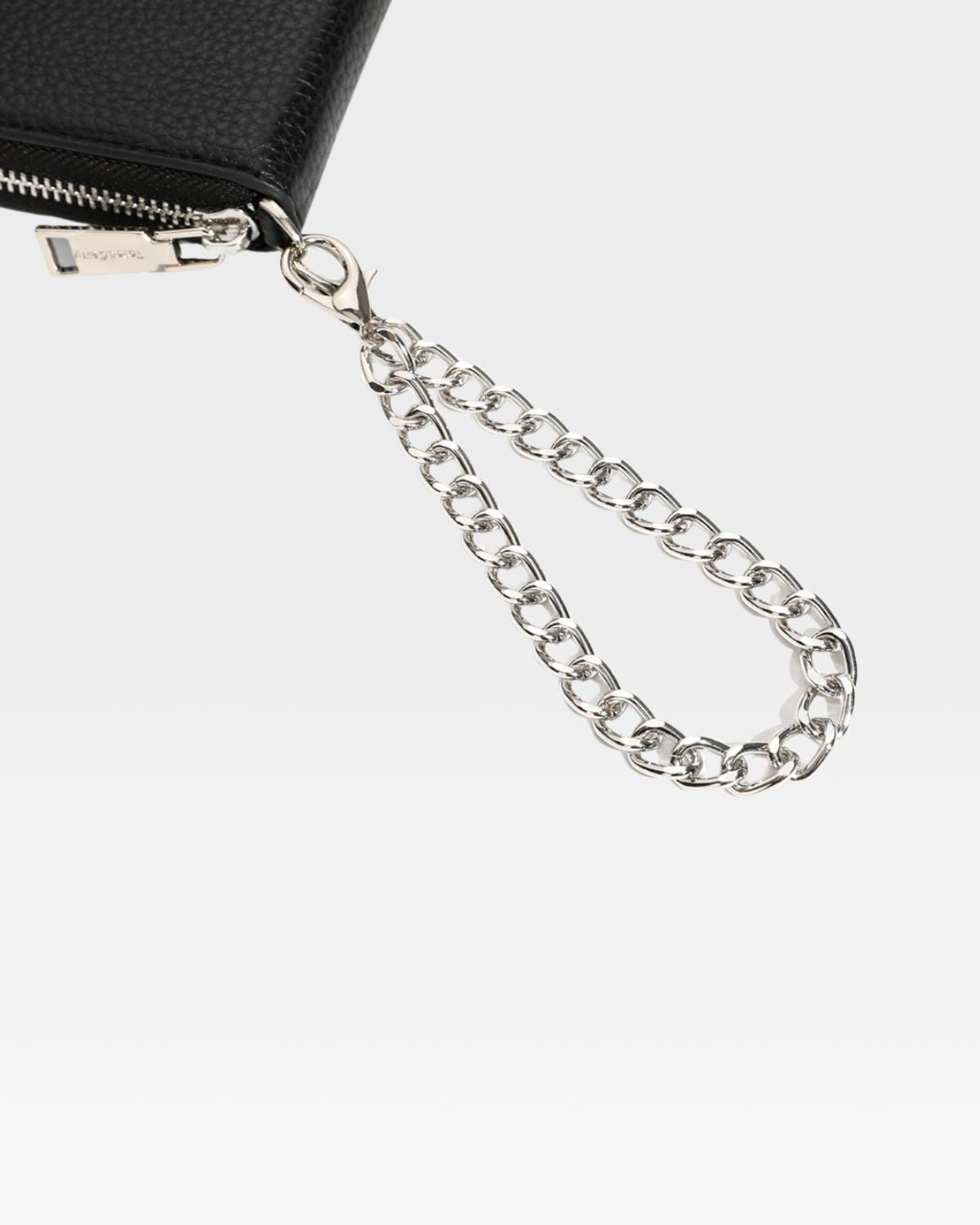 Mini Chain Wallet in Black