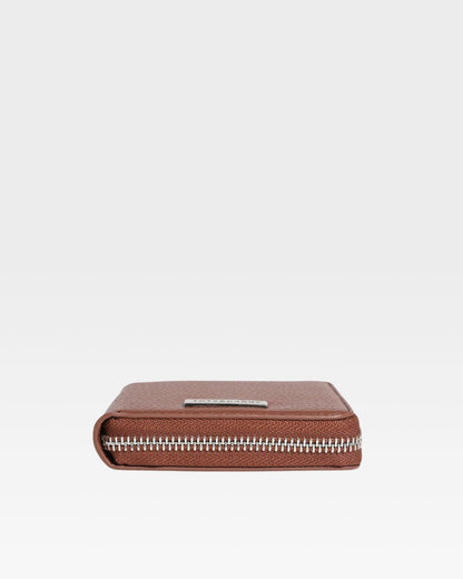 Mini Chain Wallet in Brown