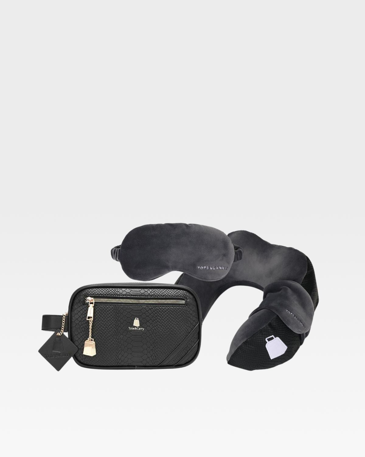 Travel Essential Kit in Black